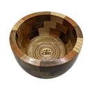 Maple, Walnut, & Mahogany Lather Bowl - by Colorado Razor Design (Pre-Owned) Shaving Bowls and Mugs Murphy & McNeil Pre-Owned Shaving 