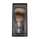 Silvertip Badger Chrome Handle Shaving Brush and Stand - by Parker (Pre-Owned) Shaving Brush Murphy & McNeil Pre-Owned Shaving 