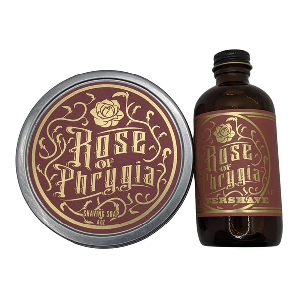 Rose of Phrygia Shaving Soap (Vegan) and Splash - by Dr. Jon's (Pre-Owned) Shaving Soap Murphy & McNeil Pre-Owned Shaving 