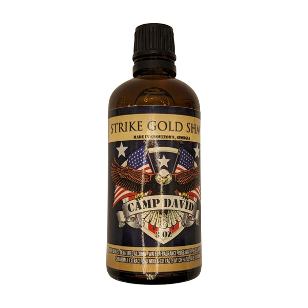 Camp David Aftershave Splash - by Strike Gold Shave (Pre-Owned) Aftershave Murphy & McNeil Pre-Owned Shaving 