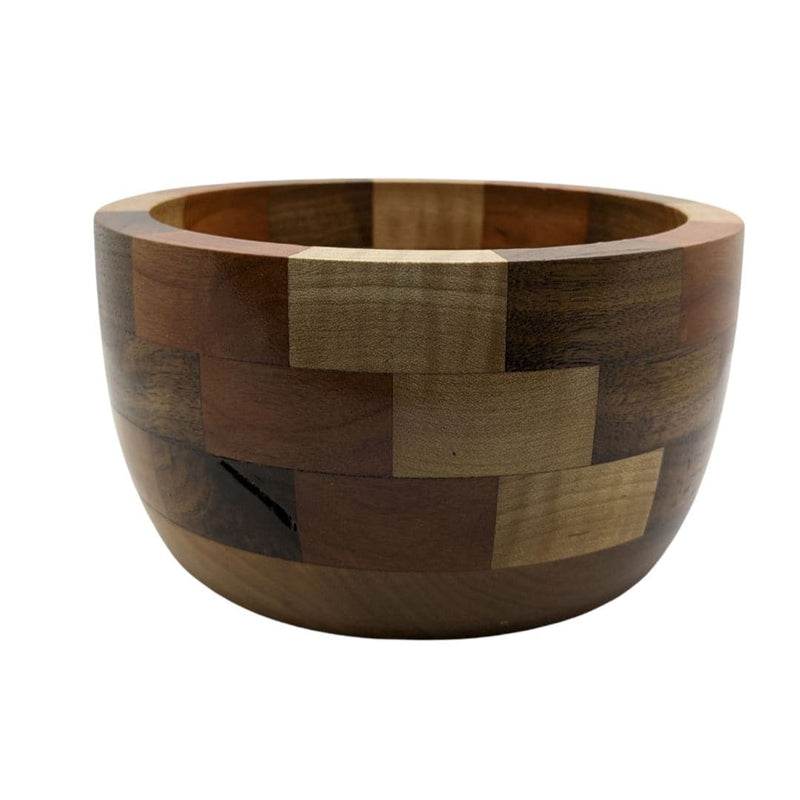 Maple, Walnut, & Mahogany Lather Bowl - by Colorado Razor Design (Pre-Owned) Shaving Bowls and Mugs Murphy & McNeil Pre-Owned Shaving 