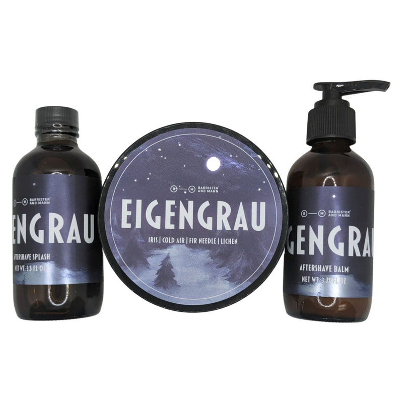 Eigengrau Shaving Soap (Omnibus), Splash and Balm - by Barrister and Mann (Pre-Owned) Shaving Soap Murphy & McNeil Pre-Owned Shaving 