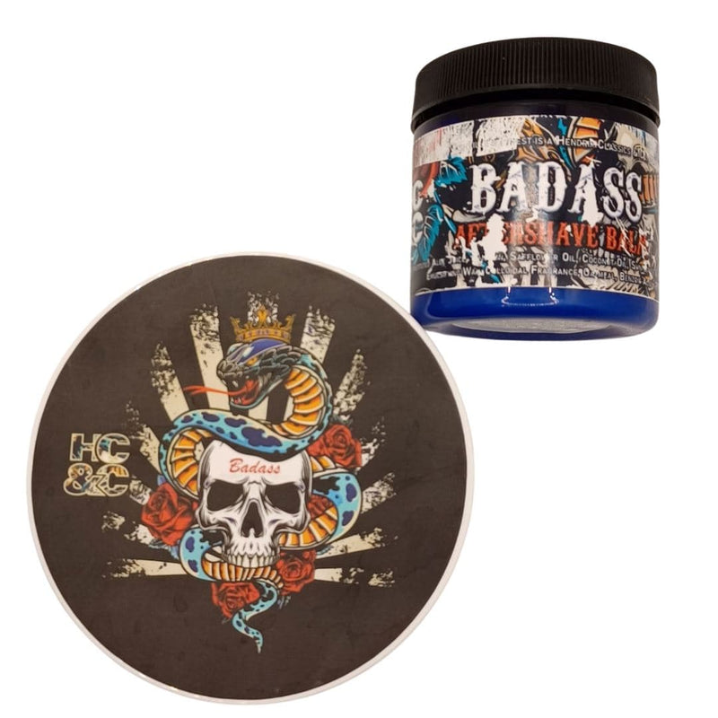 Baddass Shaving Soap and Aftershave Balm - by Hendrix Classics & Co. (Pre-Owned) Shaving Soap Murphy & McNeil Pre-Owned Shaving 