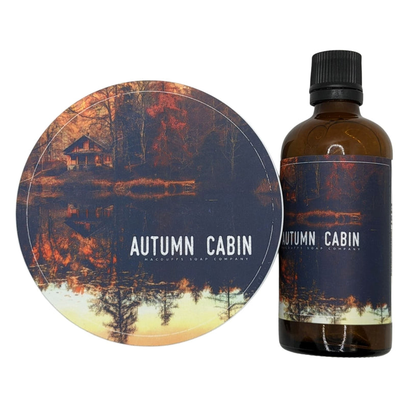 Autumn Cabin Shaving Soap and Splash - by Macduffs Soap Co. (Pre-Owned) Shaving Soap Murphy & McNeil Pre-Owned Shaving 