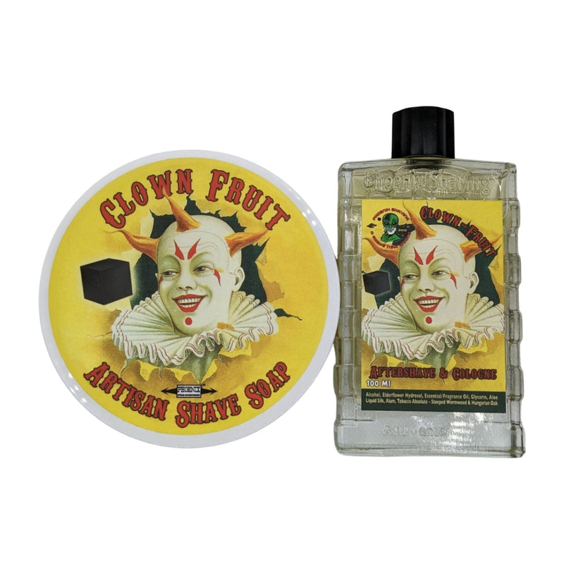 Clown Fruit Shaving Soap (Vegan) and Splash - by Phoenix Artisan Accoutrements (Pre-Owned) Shaving Soap Murphy & McNeil Pre-Owned Shaving 