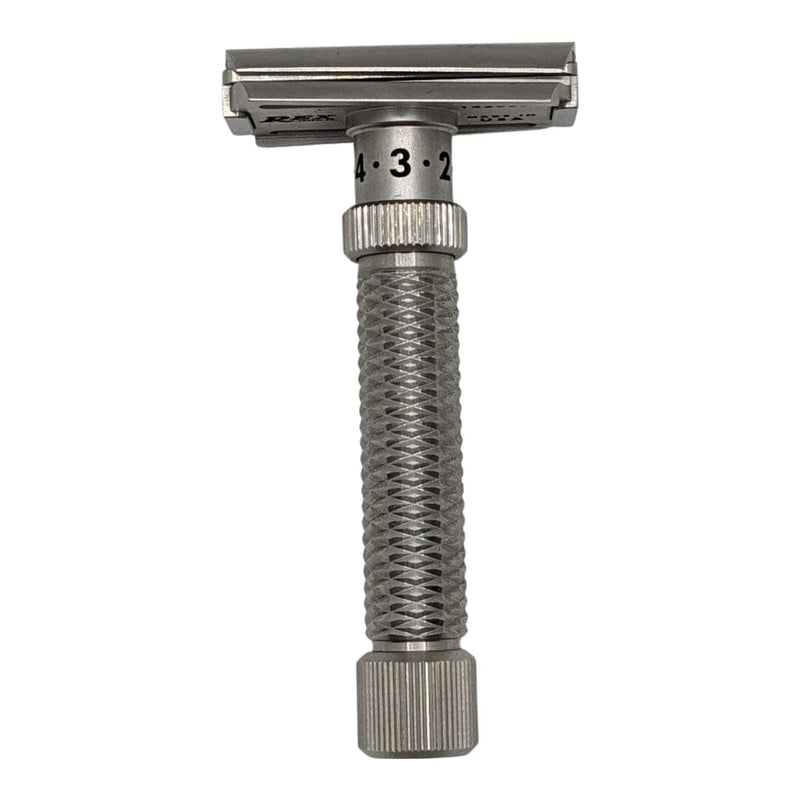 Konsul Slant Adjustable Stainless Steel DE Safety Razor - by Rex Supply Co. (Pre-Owned) Safety Razor Murphy & McNeil Pre-Owned Shaving 