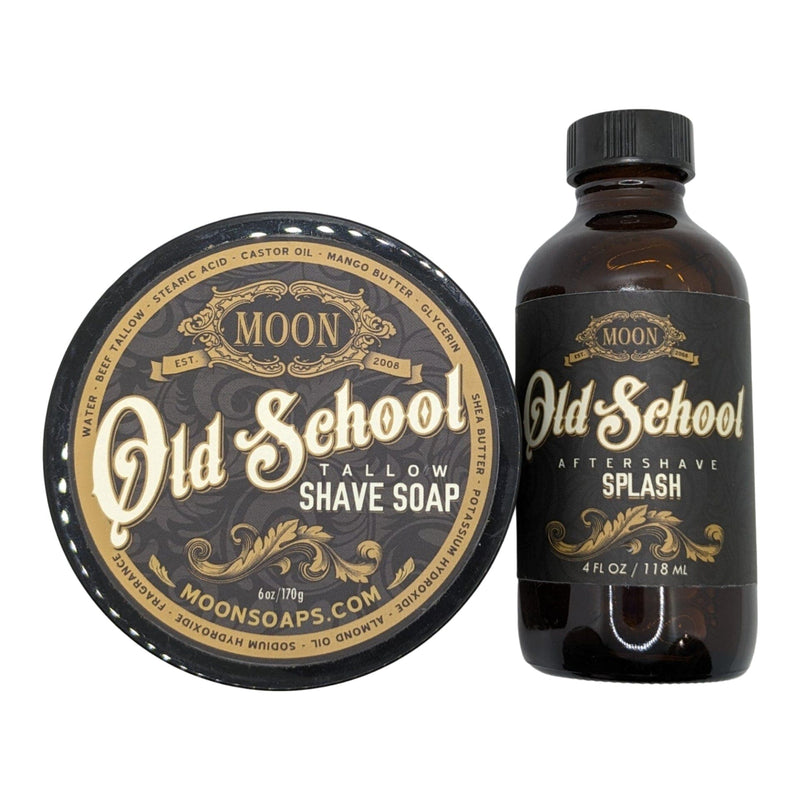 Old School Shaving Soap and Splash - by Moon Soaps (Pre-Owned) shaving soap Murphy & McNeil Pre-Owned Shaving 