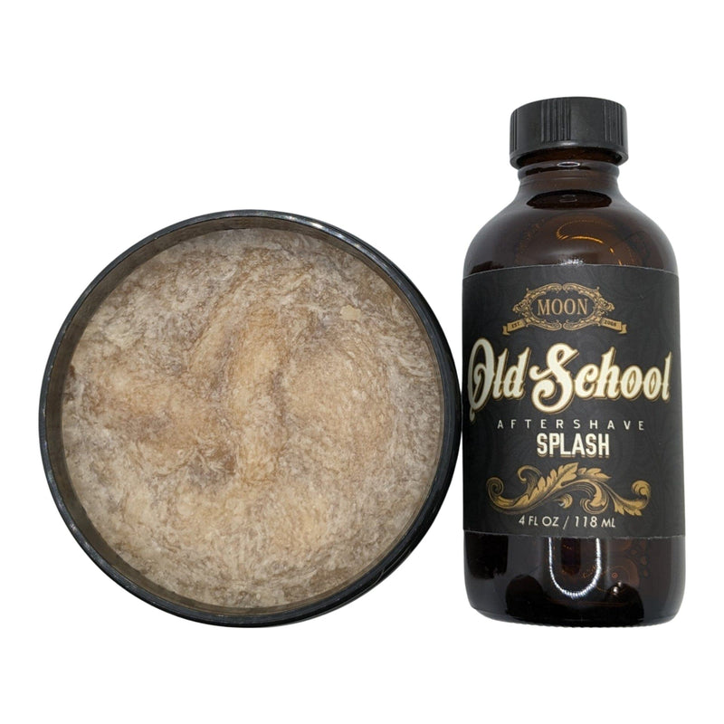 Old School Shaving Soap and Splash - by Moon Soaps (Pre-Owned) shaving soap Murphy & McNeil Pre-Owned Shaving 