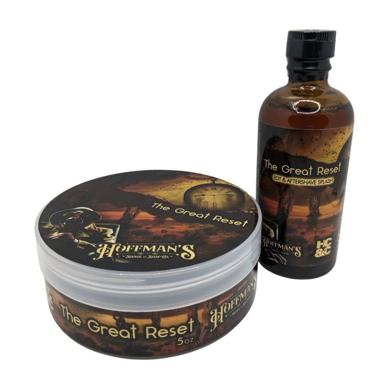 The Great Reset Shaving Soap and EDT/Aftershave Splash - by Hoffman's Shave & Soap Co./HC&C (Pre-Owned) Shaving Soap Murphy & McNeil Pre-Owned Shaving 