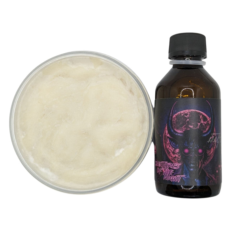 Creature of the Night Shaving Soap (Tallow) and Splash - by HAGS (Pre-Owned) Shaving Soap Murphy & McNeil Pre-Owned Shaving 