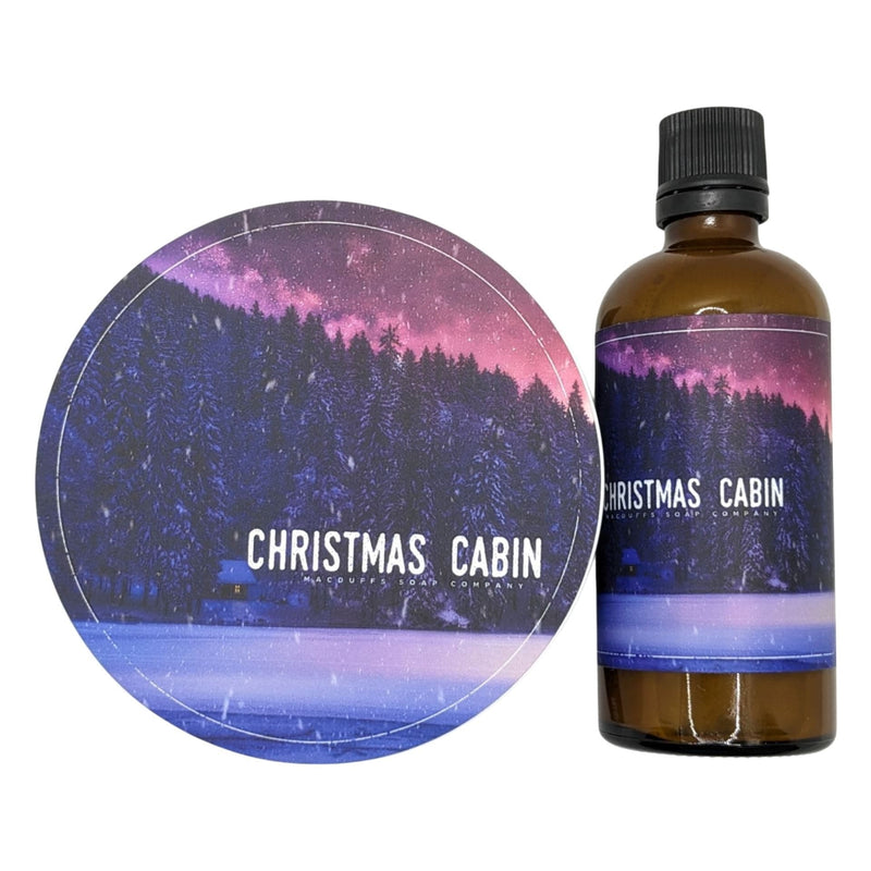 Christmas Cabin Shaving Soap and Splash - by Macduffs Soap Co. (Pre-Owned) Shaving Soap Murphy & McNeil Pre-Owned Shaving 
