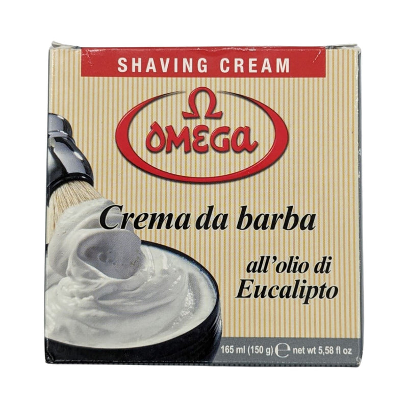 Eucalyptus Shaving Cream - by Omega (Pre-Owned) Shaving Soap Murphy & McNeil Pre-Owned Shaving 