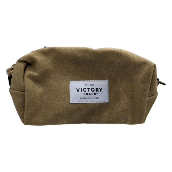 Field Tan Heritage Dopp Bag - by Victory & Barber (Pre-Owned) Cases and Dopp Bags Murphy & McNeil Pre-Owned Shaving 