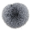 Black Striped Synthetic Shaving Brush (24mm) - by Stirling Soap Co (Pre-Owned) Shaving Brush Murphy & McNeil Pre-Owned Shaving 