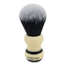 Black Striped Synthetic Shaving Brush (24mm) - by Stirling Soap Co (Pre-Owned) Shaving Brush Murphy & McNeil Pre-Owned Shaving 