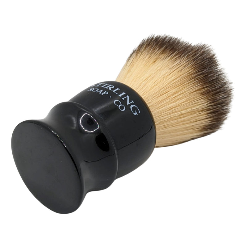 Black Synthetic Shaving Brush (22mm) - by Stirling Soap Co (Pre-Owned) Shaving Brush Murphy & McNeil Pre-Owned Shaving 