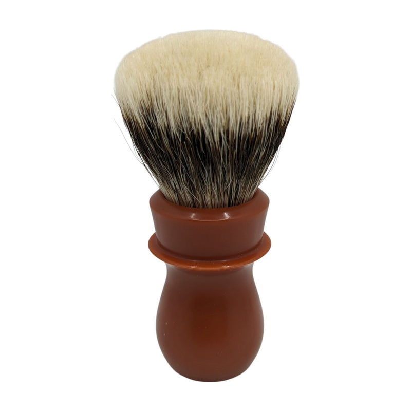 Salty Caramel T1 Manchurian Shaving Brush (26mm) - by Trotter Handcrafts (Pre-Owned) Shaving Brush Murphy & McNeil Pre-Owned Shaving 