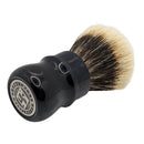 Custom Deep Blue/Maroon Boti 2-Band Captain Fan Shaving Brush (24mm)- by Prometheus Handcrafts (Pre-Owned) Shaving Brush Murphy & McNeil Pre-Owned Shaving 