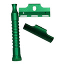 Limited Edition Hulk Green V2 Hawk Single Edge Razor - by Razorock (Pre-Owned) Safety Razor Murphy & McNeil Pre-Owned Shaving 