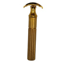 Fat Tech Gold Tone Safety Razor (Post War) - by Gillette (Vintage Pre-Owned) Safety Razor Murphy & McNeil Pre-Owned Shaving 