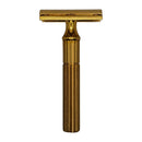 Fat Tech Gold Tone Safety Razor (Post War) - by Gillette (Vintage Pre-Owned) Safety Razor Murphy & McNeil Pre-Owned Shaving 