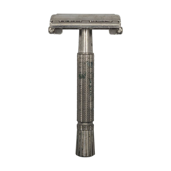 Twist to Open Safety Razor - by Gillette (Used) Safety Razor MM Consigns (RD) 