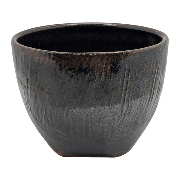 Black Shaving Mug - by Creek Road Pottery (Used) Shaving Bowls and Mugs MM Consigns (RD) 