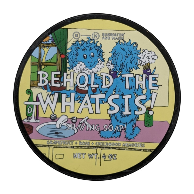 Behold the WhatsIs! Shaving Soap (Omnibus) - by Barrister and Mann (Pre-Owned) shaving soap Murphy & McNeil Pre-Owned Shaving 