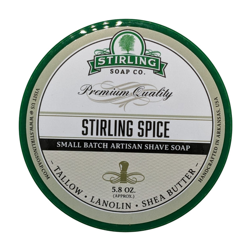 Stirling Spice Shaving Soap - by Stirling Soap Company (Pre-Owned) Shaving Soap Murphy & McNeil Pre-Owned Shaving 