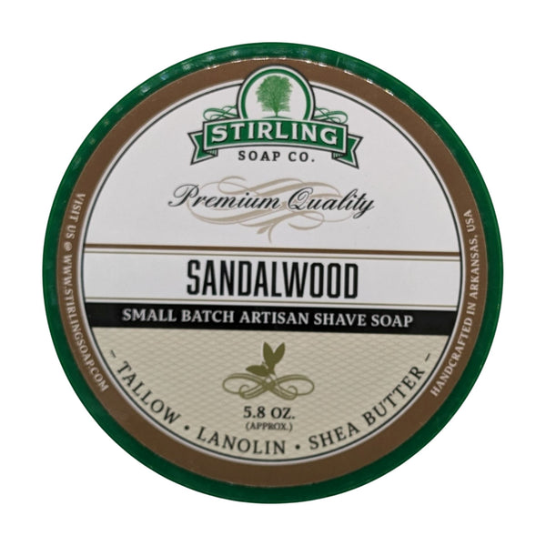 Sandalwood Shaving Soap - by Stirling Soap Co. (Pre-Owned) Shaving Soap Murphy & McNeil Pre-Owned Shaving 