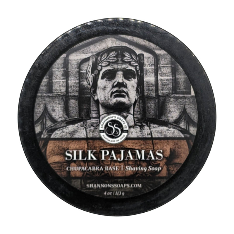 Silk Pajamas Shaving Soap (Chupacabra Base) - by Shannon's Soaps (Pre-Owned) Shaving Soap Murphy & McNeil Pre-Owned Shaving 