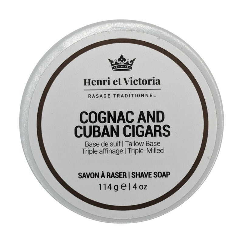 Cognac and Cuban Cigars Shaving Soap - by Henri et Victoria (Pre-Owned) Shaving Soap Murphy & McNeil Pre-Owned Shaving 
