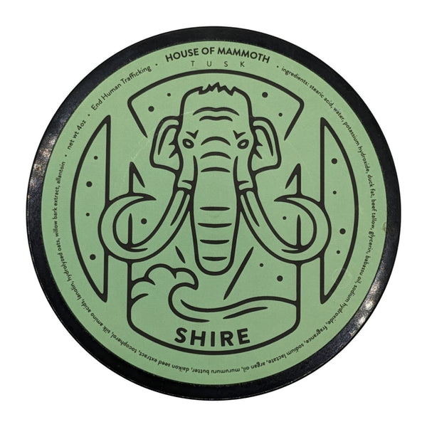 Shire Shaving Soap - by House of Mammoth (Pre-Owned) Shaving Soap Murphy & McNeil Pre-Owned Shaving 
