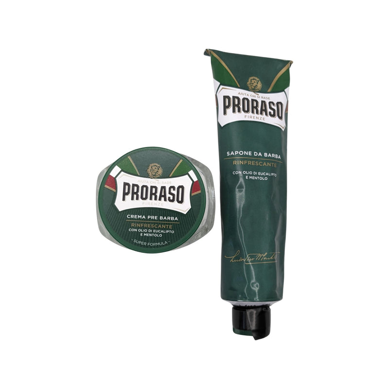 Pre Shave Cream and Shaving Cream - by Proraso (Pre-Owned) Shaving Cream Murphy & McNeil Pre-Owned Shaving Green Label 
