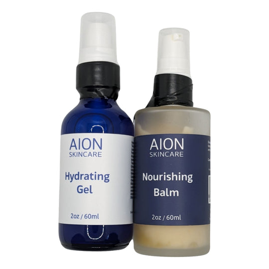Hydrating Gel and Nourishing Balm - by Aion Skincare (Pre-Owned) Aftershave Balm Murphy & McNeil Pre-Owned Shaving 