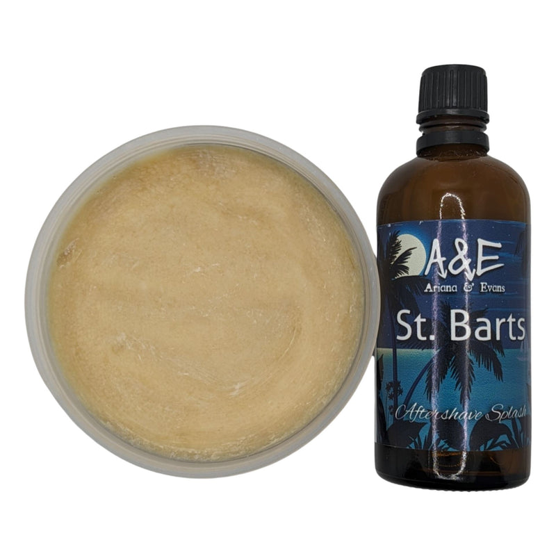 St. Barts Shaving Soap and Splash - by Ariana & Evans (Pre-Owned) Shaving Soap Murphy & McNeil Pre-Owned Shaving 