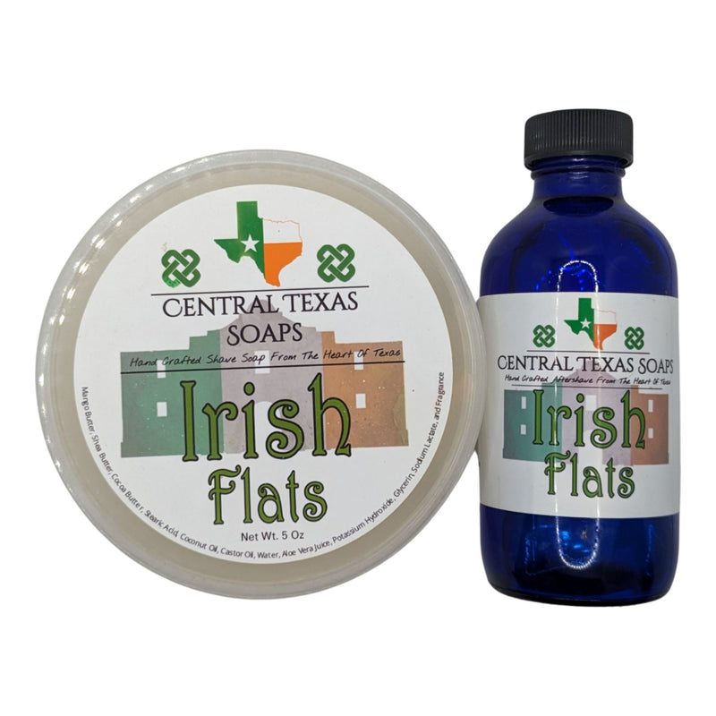 Irish Flats Shaving Soap and Splash - by Central Texas Soaps (Pre-Owned) Shaving Soap Murphy & McNeil Pre-Owned Shaving 