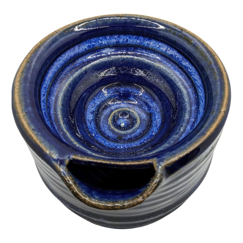 Custom Ceramic Textured Glaze Starry Night Scuttle - by Captain's Choice (Pre-Owned) Shaving Bowls and Mugs Murphy & McNeil Pre-Owned Shaving 