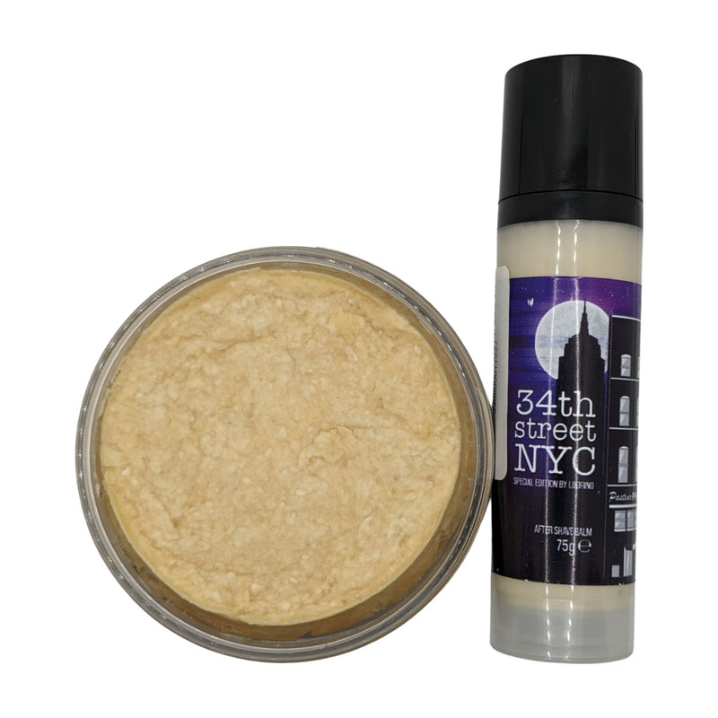 34th Street NYC Shaving Soap and Aftershave Balm - by Lodrino (Pre-Owned) Shaving Soap Murphy & McNeil Pre-Owned Shaving 