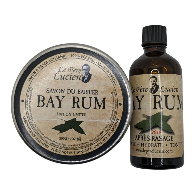 Bay Rum Shaving Soap and Splash - by Le Pere Lucien (Pre-Owned) Shaving Soap Murphy & McNeil Pre-Owned Shaving 