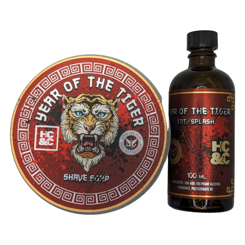 Year of the Tiger Shaving Soap and Splash - by Hendrix Classics (Pre-Owned) Shaving Soap Murphy & McNeil Pre-Owned Shaving 