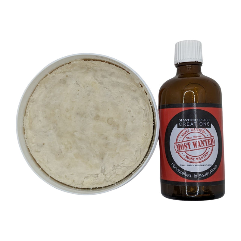 Most Wanted Shaving Soap and Splash - by Master Soap Creations (Pre-Owned) Shaving Soap Murphy & McNeil Pre-Owned Shaving 