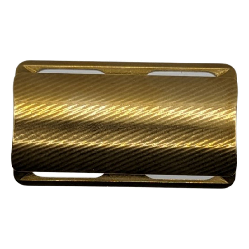 Brass Safety Razor with Hammered Handle - by Charcoal Goods/WCS (Pre-Owned) Safety Razor Murphy & McNeil Pre-Owned Shaving 