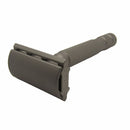 6S Adjustable Stainless Steel Safety Razor (Matte Gray) - by Rockwell Razors (Pre-Owned) Safety Razor Murphy & McNeil Pre-Owned Shaving 