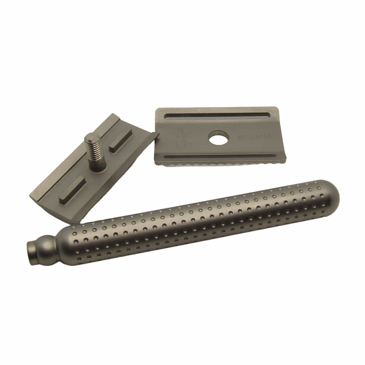 Masamune Solid Bar Safety Razor (Matte Stainless) - by Tatara Razors (Pre-Owned) Safety Razor Murphy & McNeil Pre-Owned Shaving 