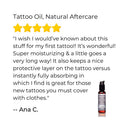 Tattoo Oil, Natural Tattoo Aftercare Tattoo Care Ora's Amazing Herbal 