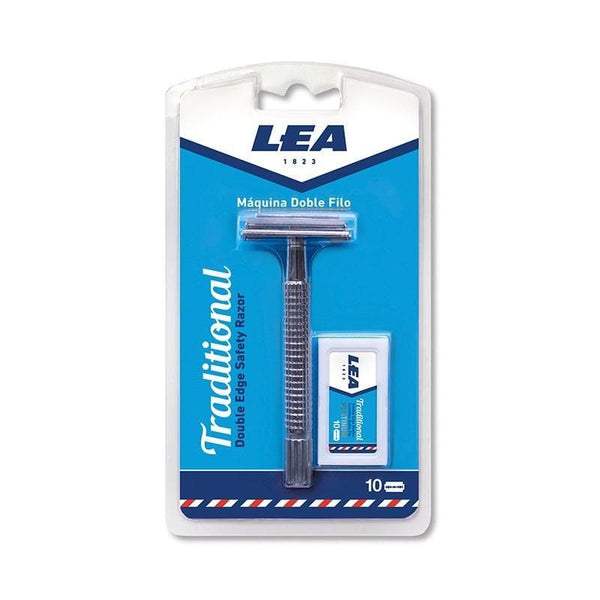 Traditional Double Edge Safety Razor + 10 Blades - by LEA Safety Razor Murphy and McNeil Store 