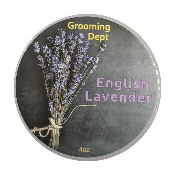 English Lavender Shaving Soap (Kairos) - by Grooming Dept. (Used) Shaving Soap MM Consigns (JC) 