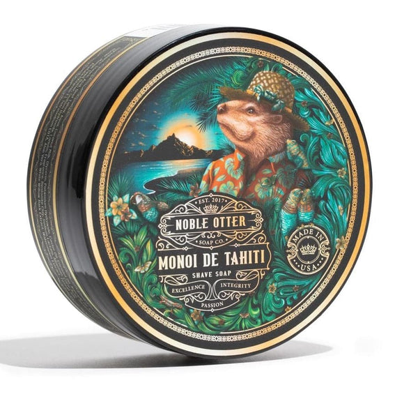 Manoi de Tahiti Shaving Soap - by Noble Otter Shaving Soap Murphy and McNeil Store 