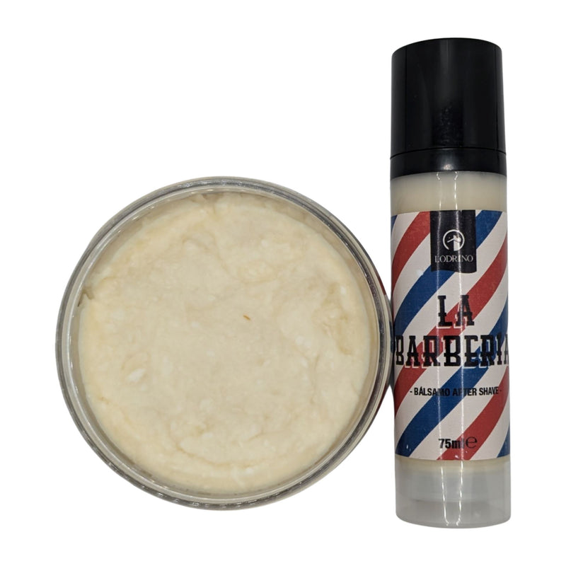 La Barberia Shaving Soap and Aftershave Balm - by Lodrino (Used) Shaving Soap MM Consigns (JC) 
